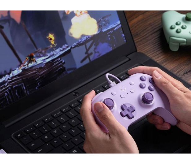 8BitDo Ultimate 2C Wired Pad Purple - 1371589 - zdjęcie 4